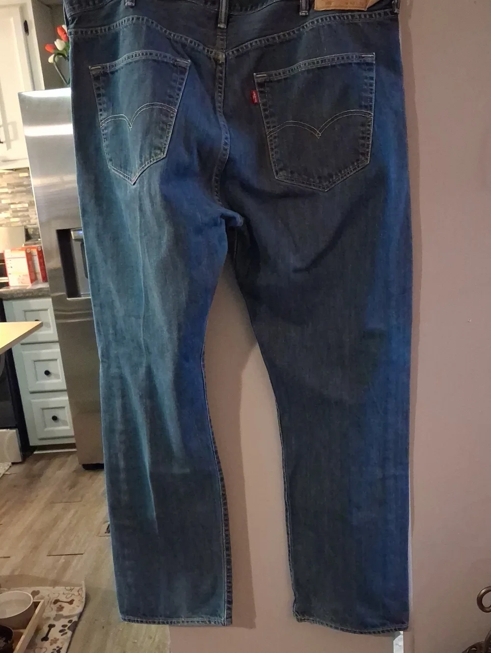 Classic Men's Blue Denim Jeans